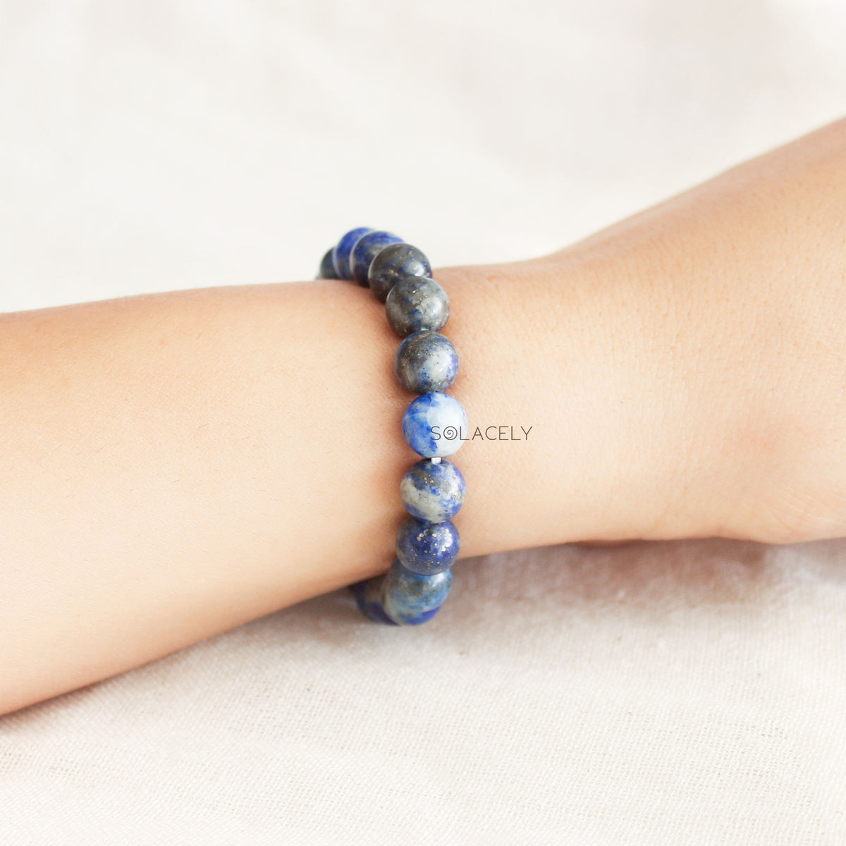Lapis Lazuli Stretch Bracelet 8mm