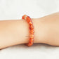 Red carnelian Bracelet - 8mm Beads