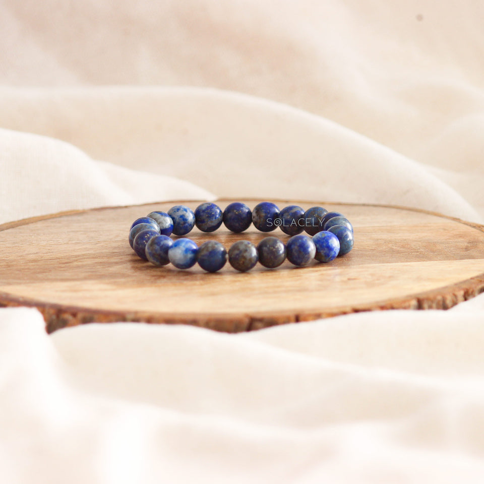 Lapis lazuli Bracelet - 8mm Beads