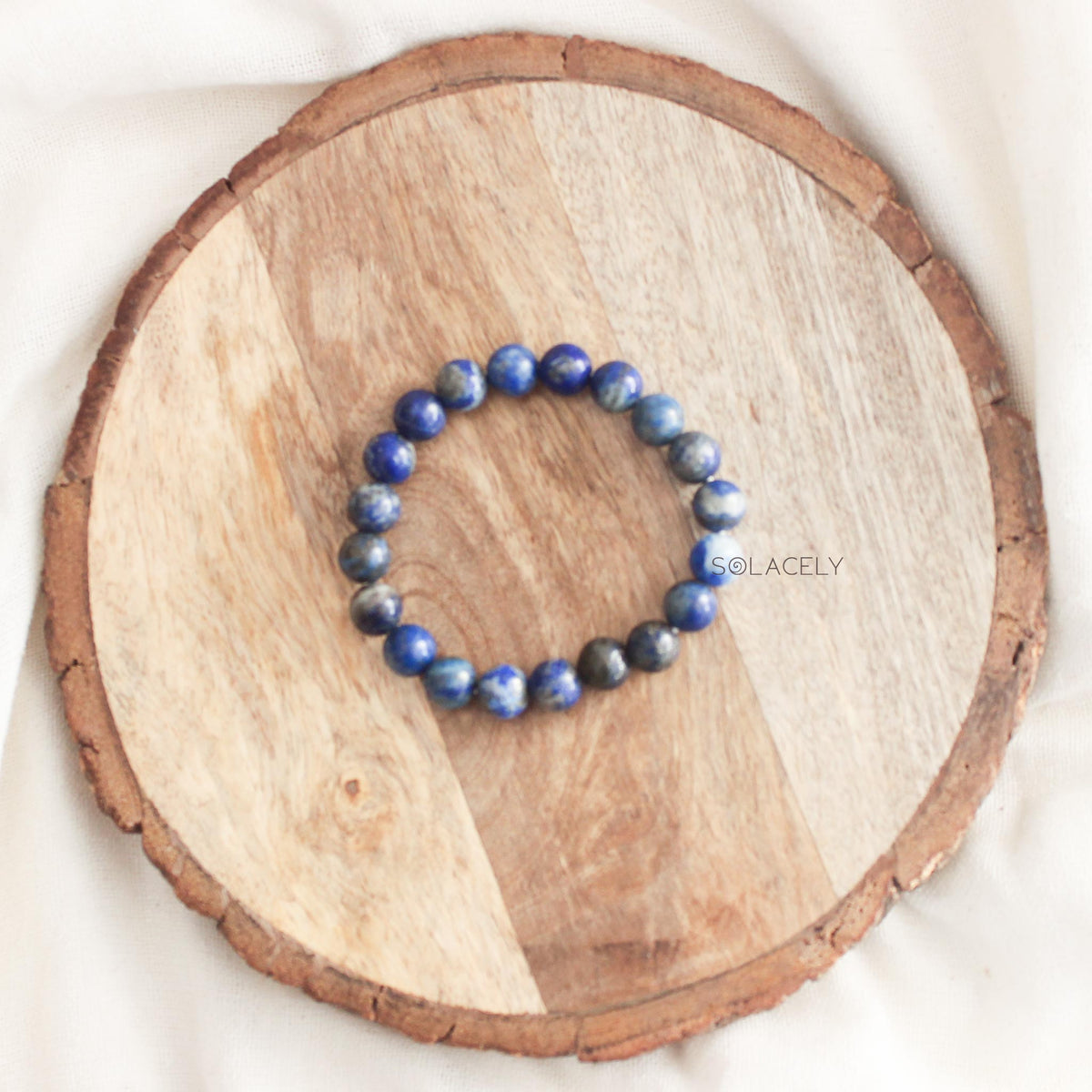 Lapis Lazuli Crystal Bracelet for Men and Women