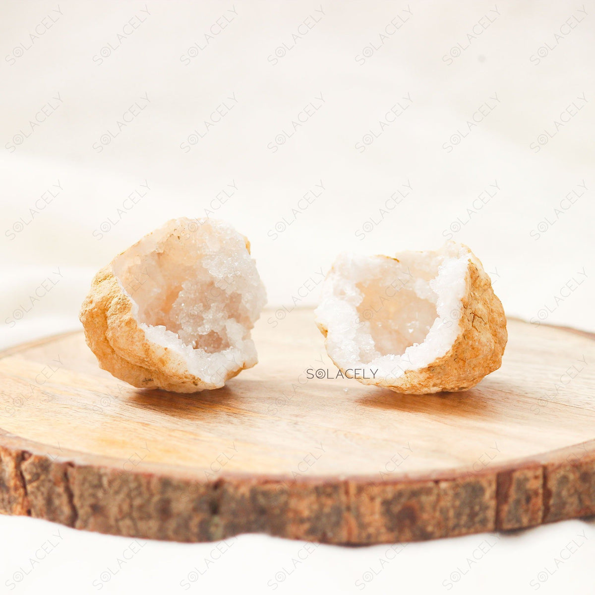 Clear Quartz Geodes (Wish Stones)