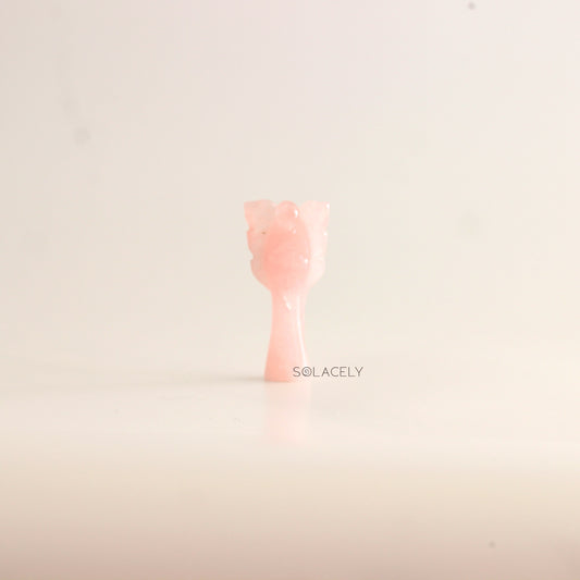 Rose Quartz Crystal Guardian Angel