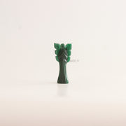 Green Jade Crystal Guardian Angel figurine
