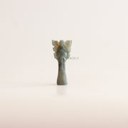 Labradorite Crystal Guardian Angel Figurine