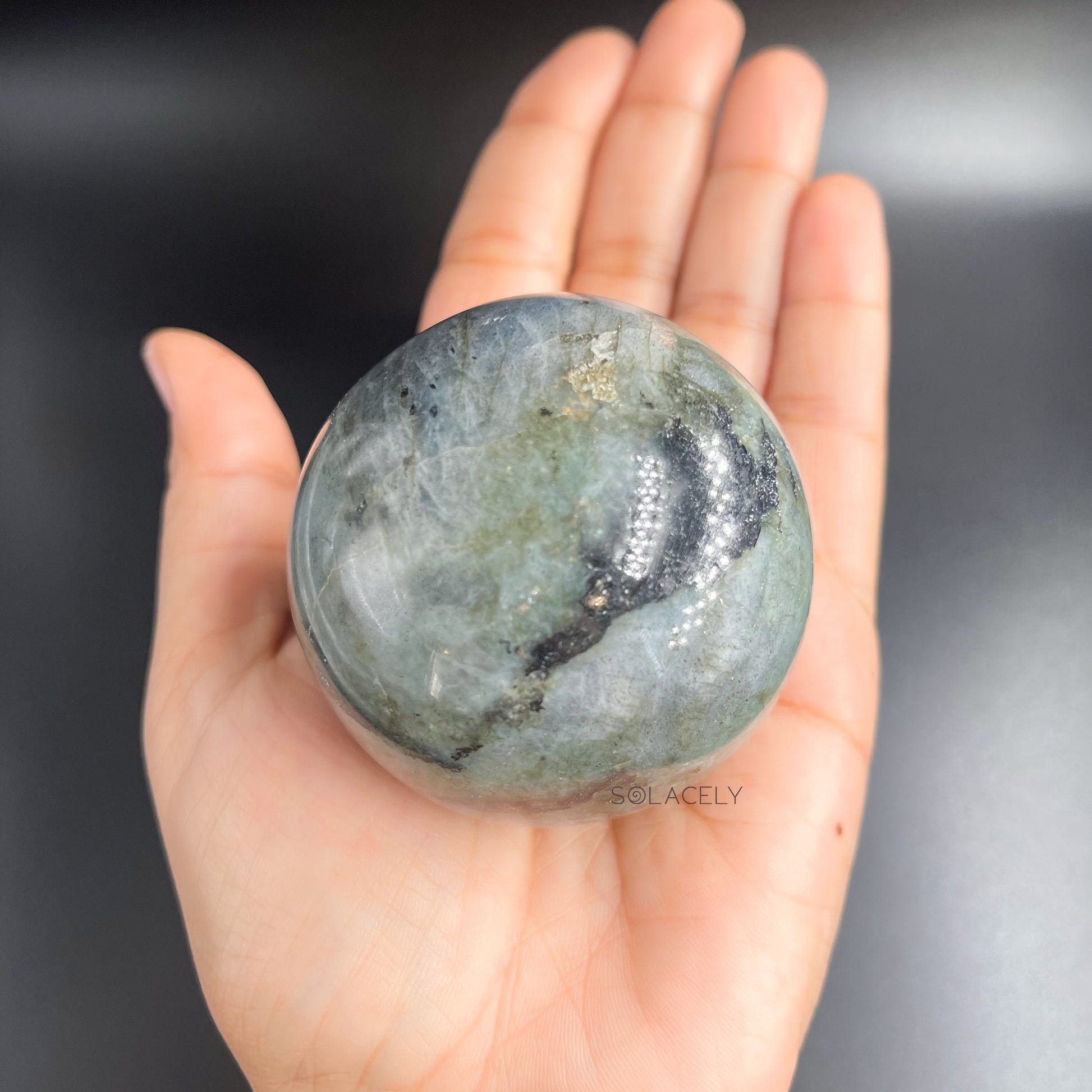 Labradorite Healing Crystal Ball
