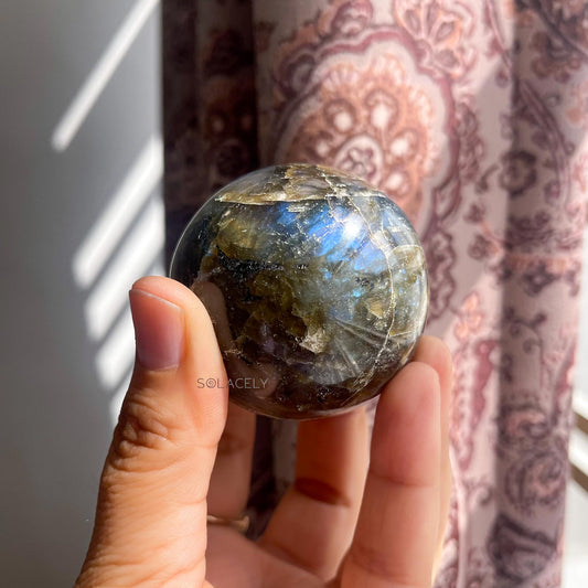 Mystic Labradorite Ball