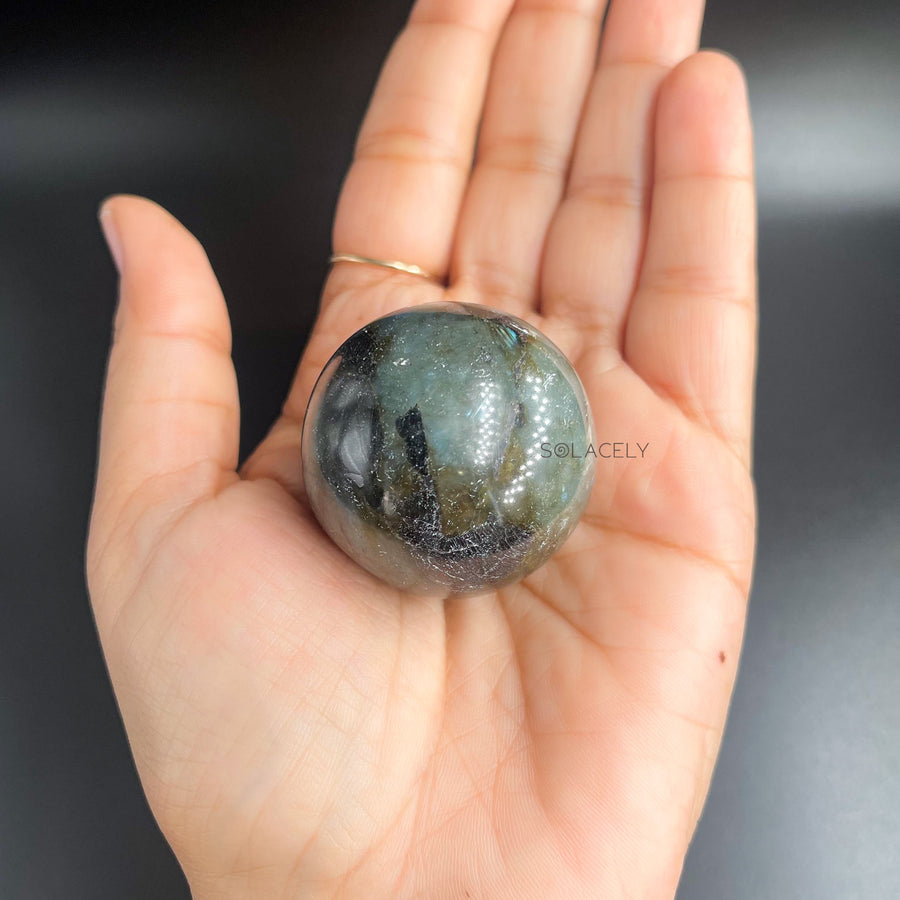 Polished Labradorite Crystal Ball