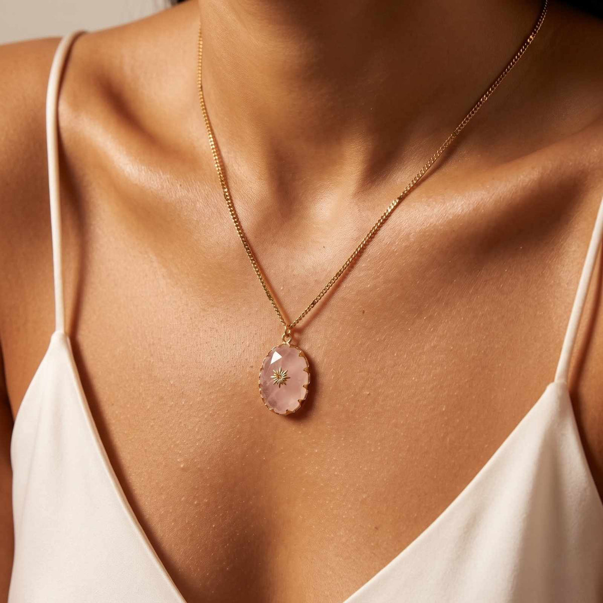 Rose Quartz Necklace