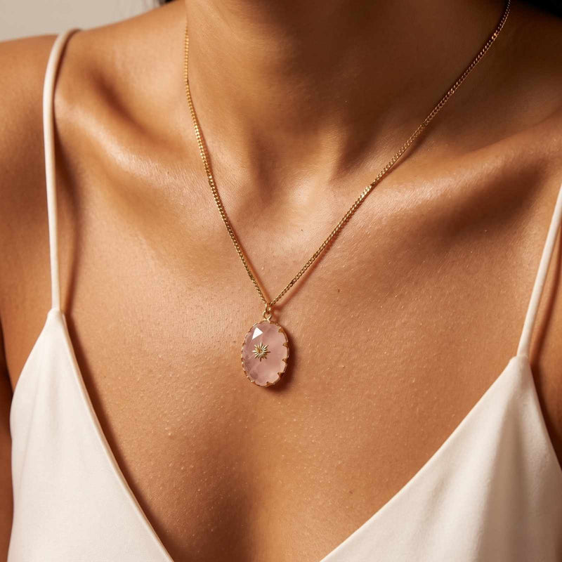Rose Quartz Necklace
