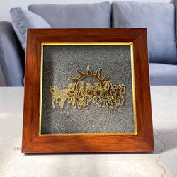 wall-frame-seven-horses