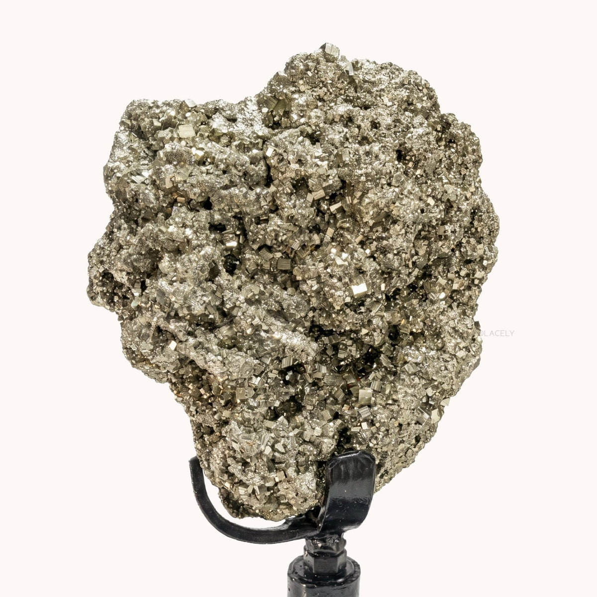 Abundant Earth Peruvian Pyrite Cluster