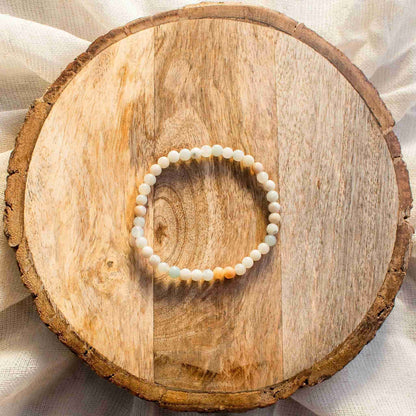 amazonite 4mm bead bracelet