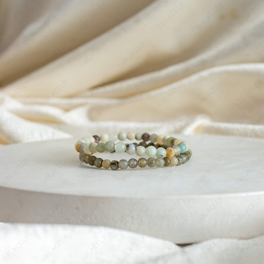 positive transformation bracelet set 4mm