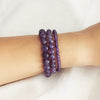 amethyst bead bracelets