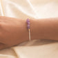 amethyst bead rakhi