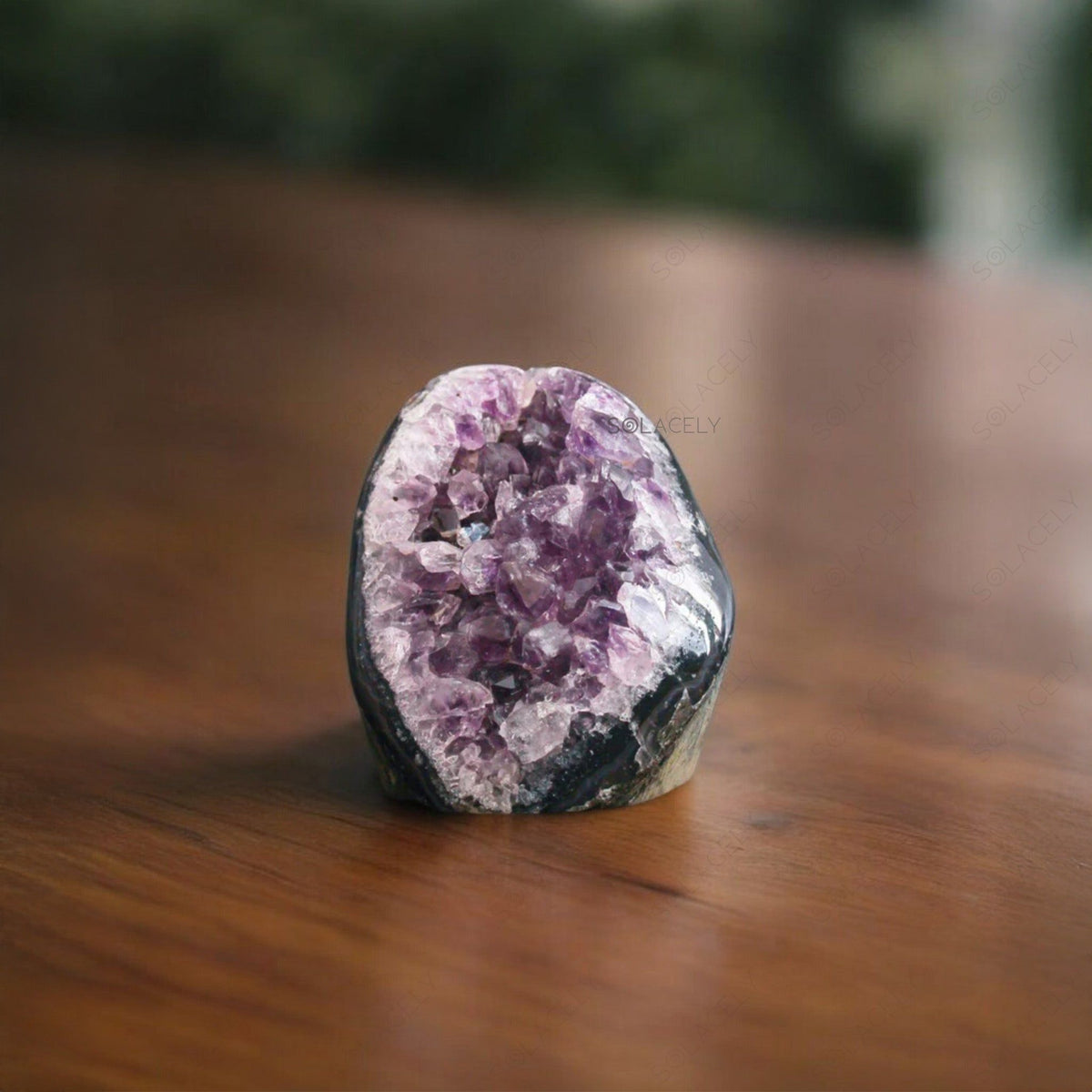 Raw Amethyst Geode Cluster