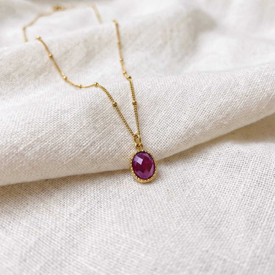 Dainty Amethyst Necklace