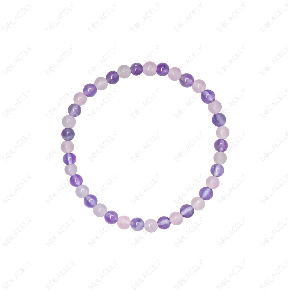 rose quartz and amethyst
