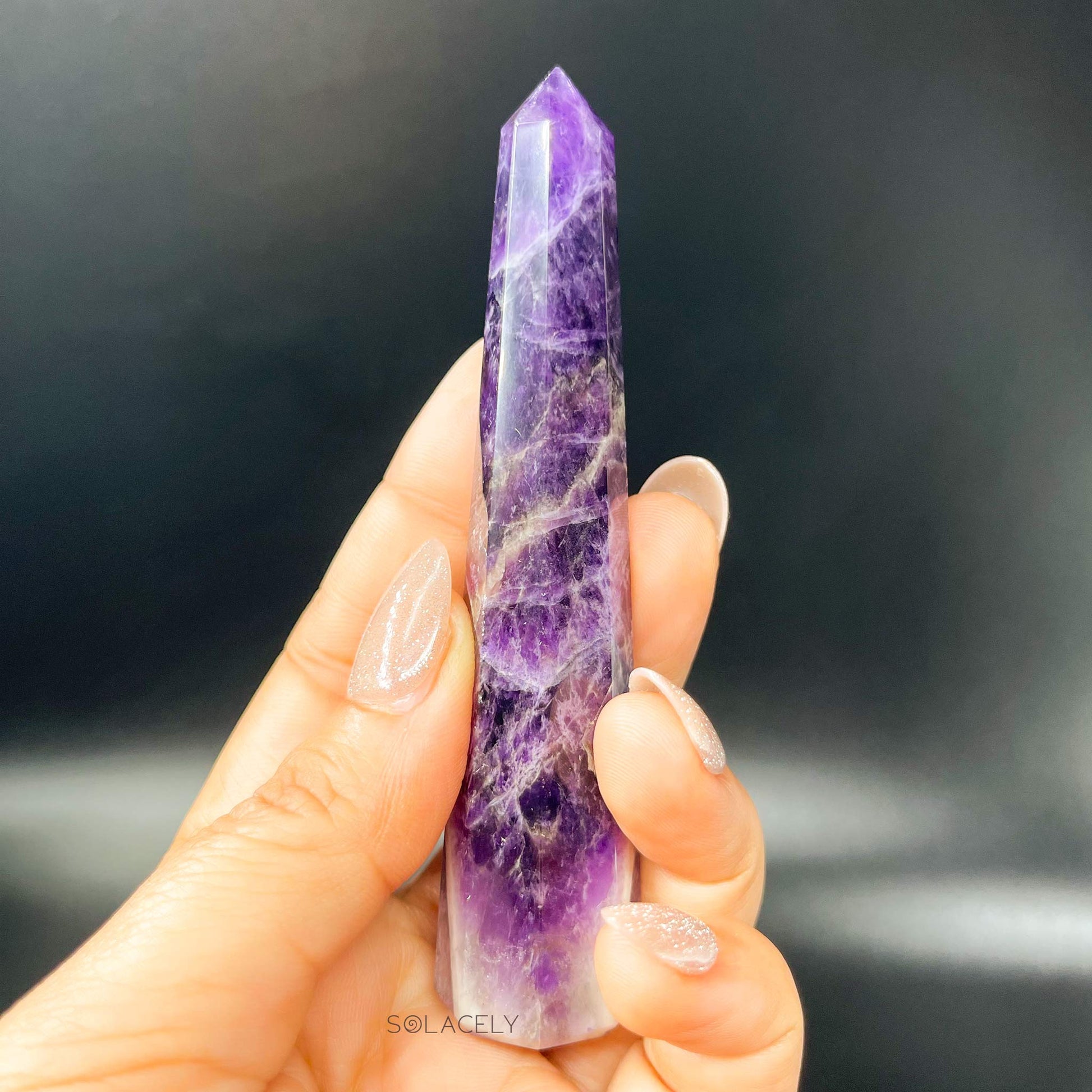 amethyst stone wandtower