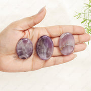 Amethyst Worry Three Stone