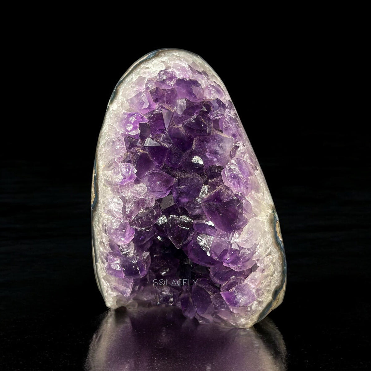 Uruguayan Amethyst Geode (880 g)