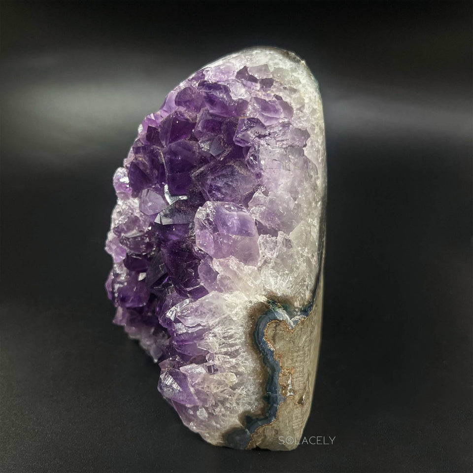 Uruguayan Amethyst Geode/Cluster - 880g