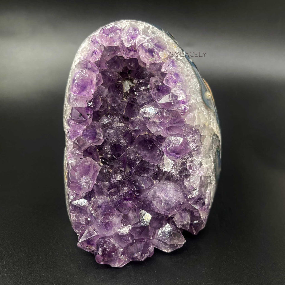 Uruguayan Amethyst Geode/Cluster - 866g