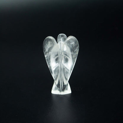angel shaped clear quartz crystal