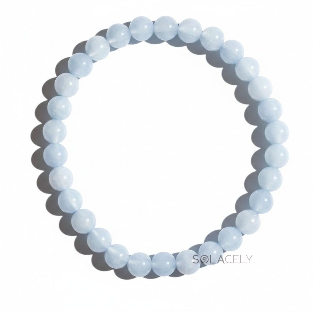 Angelite Beaded Bracelet