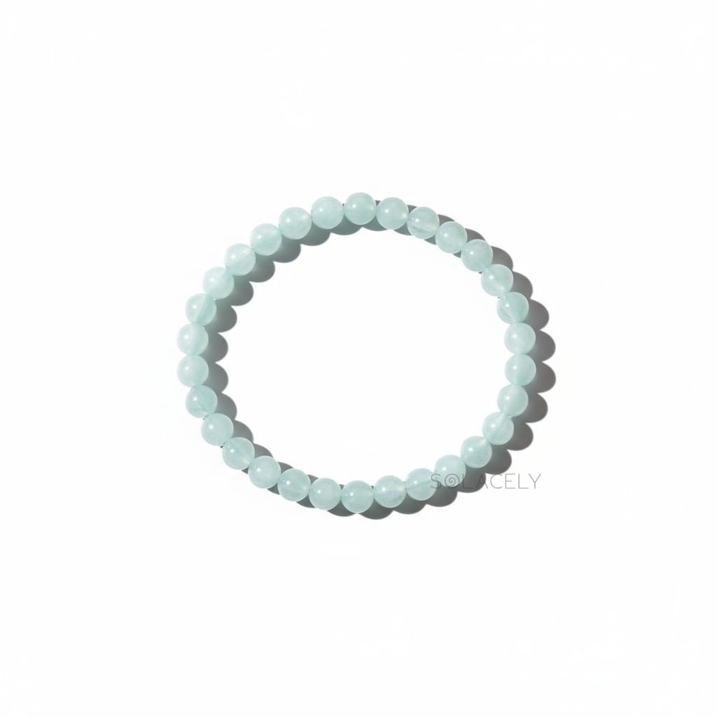 Aquamarine Beaded Bracelet