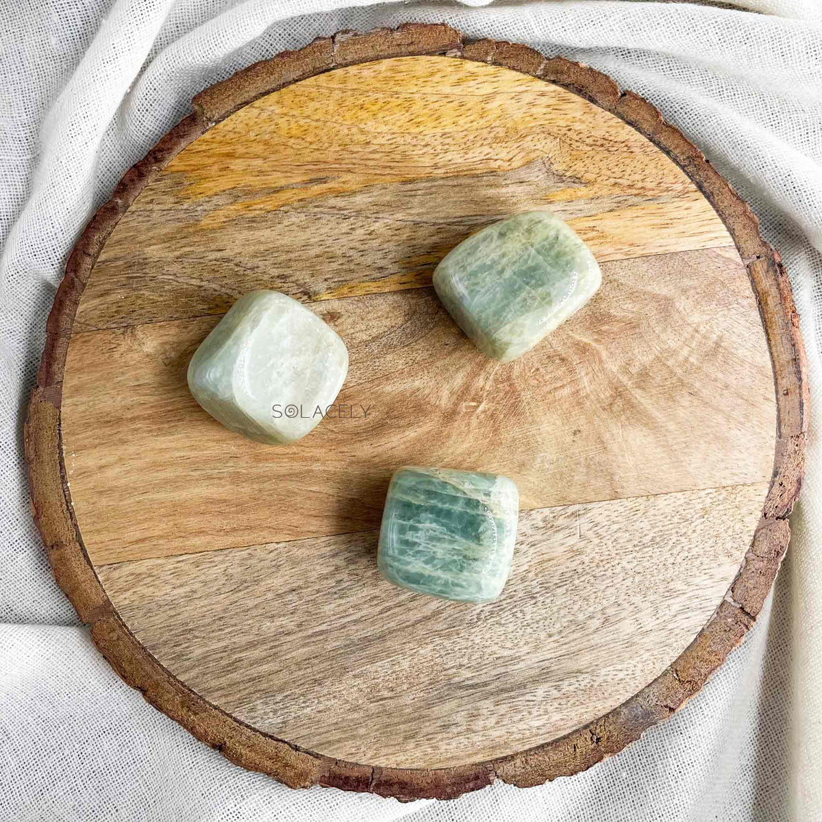 Aquamarine gentle energy stone