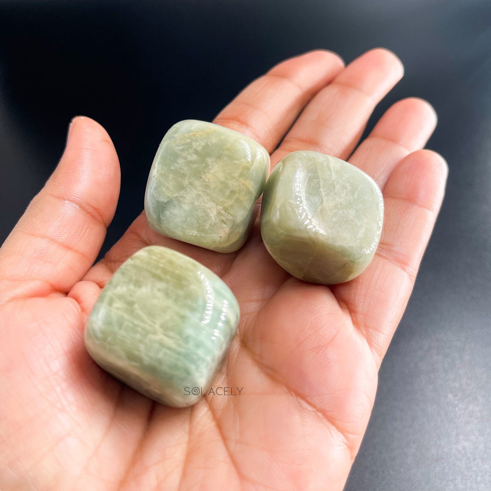 Aquamarine pocket-size crystal