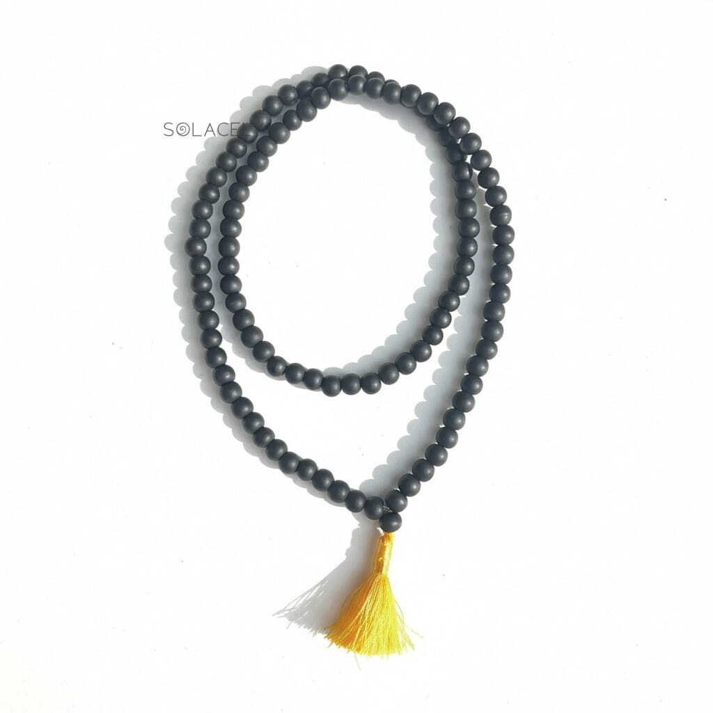 Authentic karungali japa mala beads