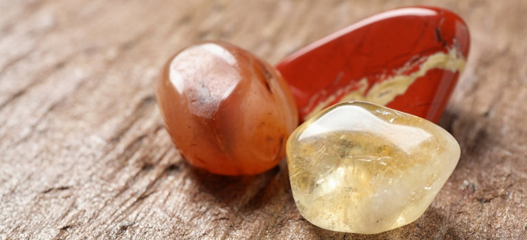 Citrine and Carnelian Combination