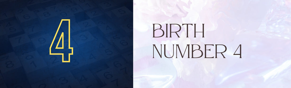 birth number 4 banner image