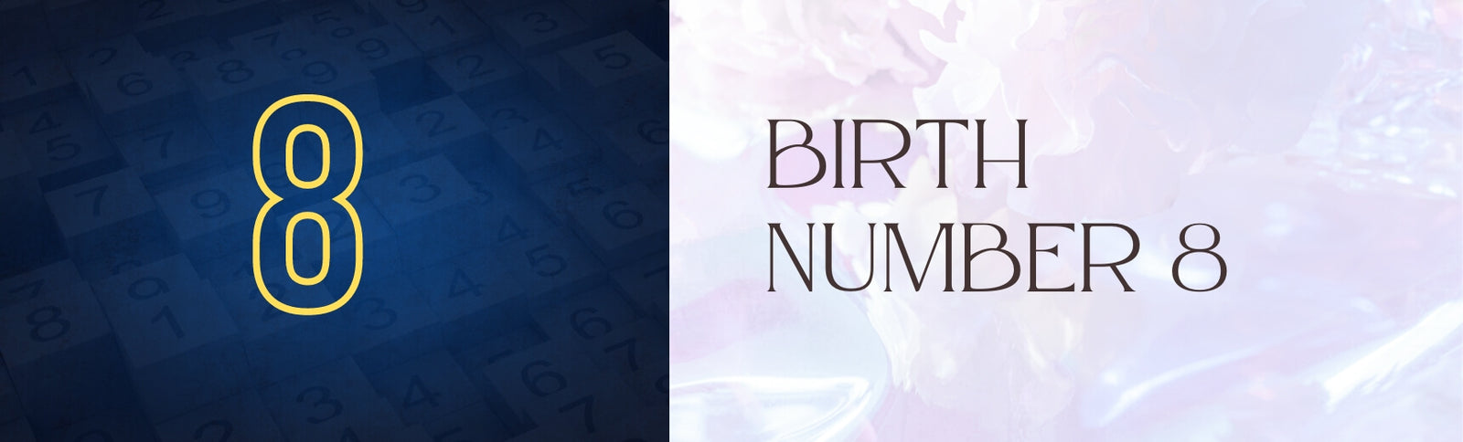 birth number 8 banner image