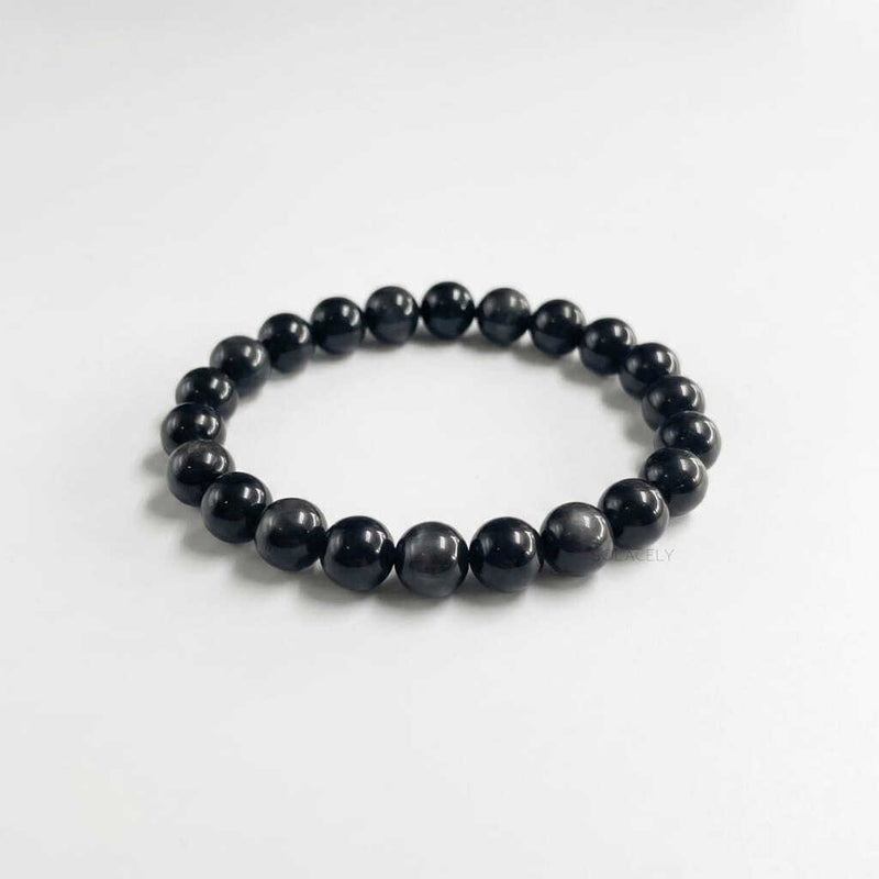 Black obsidian protection bracelet