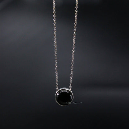 black onyx sterling silver