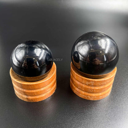 black tourmaline sphere