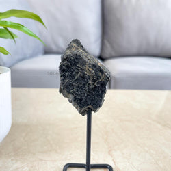 black tourmaline display