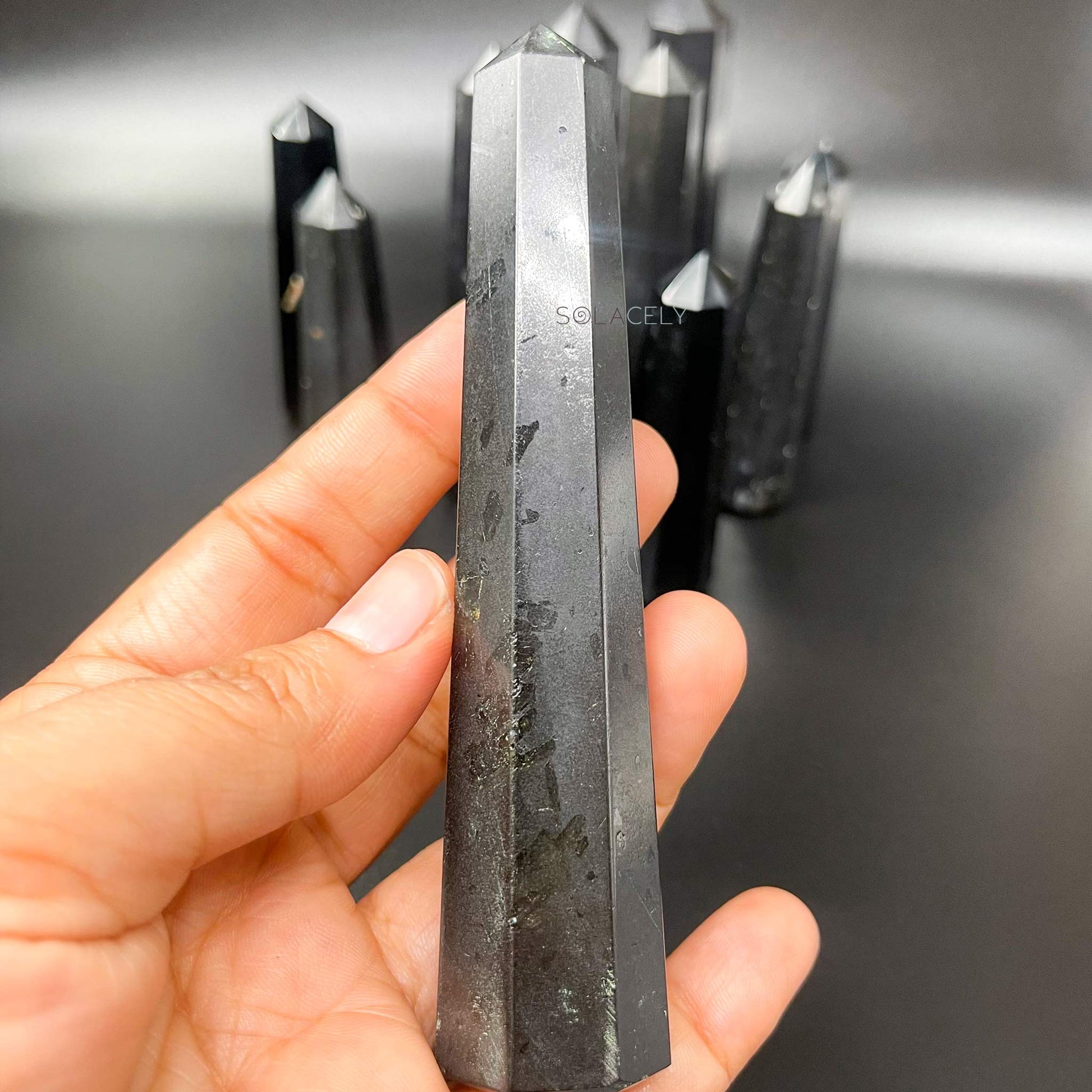 black tourmaline protection wand