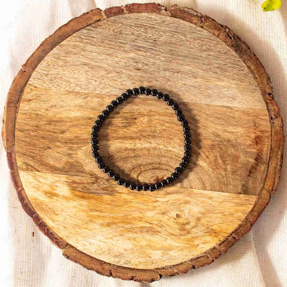 black tourmaline crystal bracelet