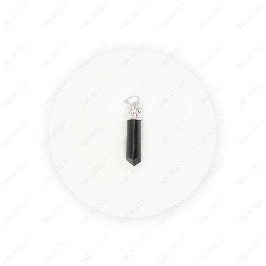 tourmaline black pendant