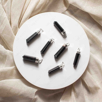 black tourmaline pendant