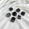 Black tourmaline tumble stones