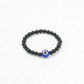 evil eye bracelet with black beads for kids