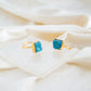raw blue apatite ring