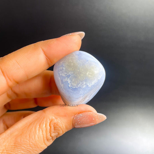 Blue Lace Agate Tumble Stones