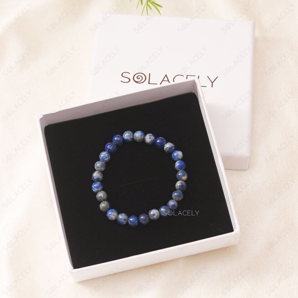 Lapis Lazuli Crystal Bracelet in gift box