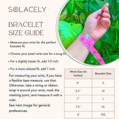 bracelet size guide